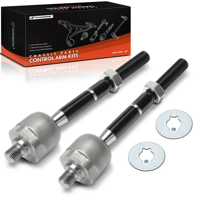 2 Pcs Front Inner Tie Rod End