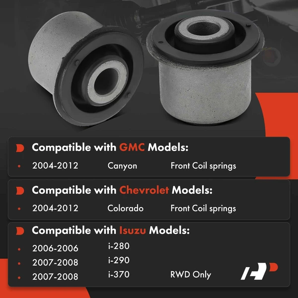 2-Pc Control Arm Bushing, Front Upper A-Premium APCA7446