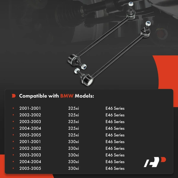 Sway Bar Link Front Driver & Passenger A-Premium APCA8326