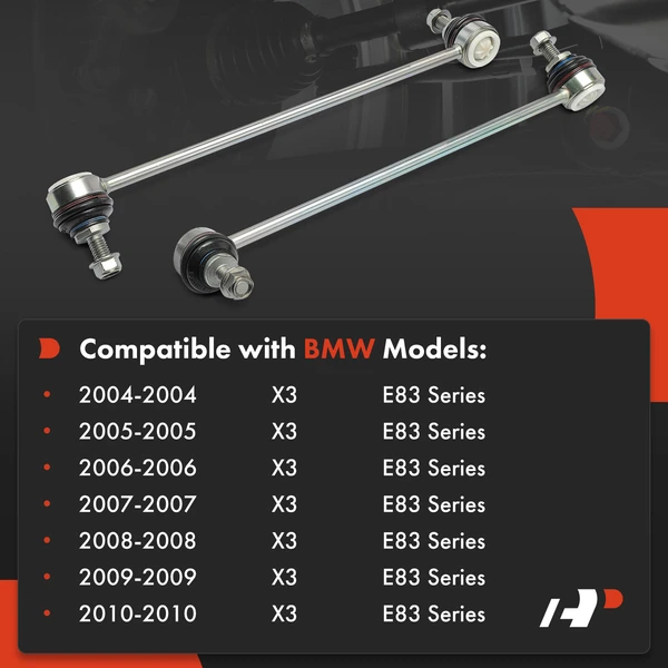 Sway Bar Link, Front Side, A-Premium APCA4826