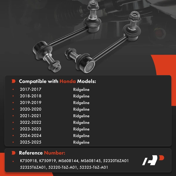 Stabilizer Sway Bar Link Kit Rear Driver & Passenger A-Premium APCA8639