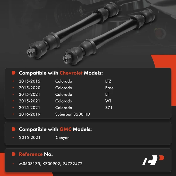 Stabilizer Sway Bar Link Front Driver & Passenger A-Premium APCA8643