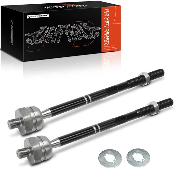 2 Pcs Front Inner Tie Rod End for Ford F-150 2004-2008 Lincoln