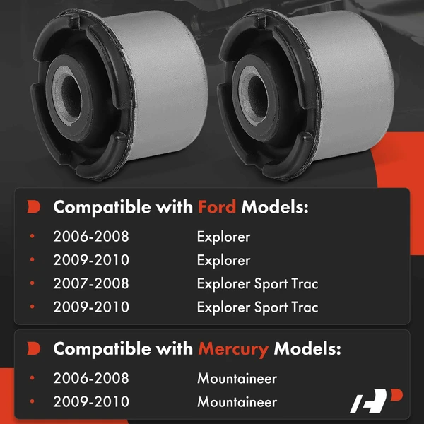 2-Pc Suspension Control Arm Bushing, Front Upper A-Premium APCA7440
