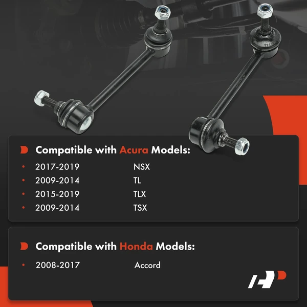Sway Bar Link Rear Driver & Passenger A-Premium APCA8324