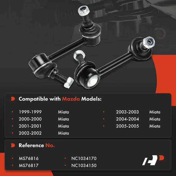 Sway Bar Link Front Driver & Passenger A-Premium APCA7650