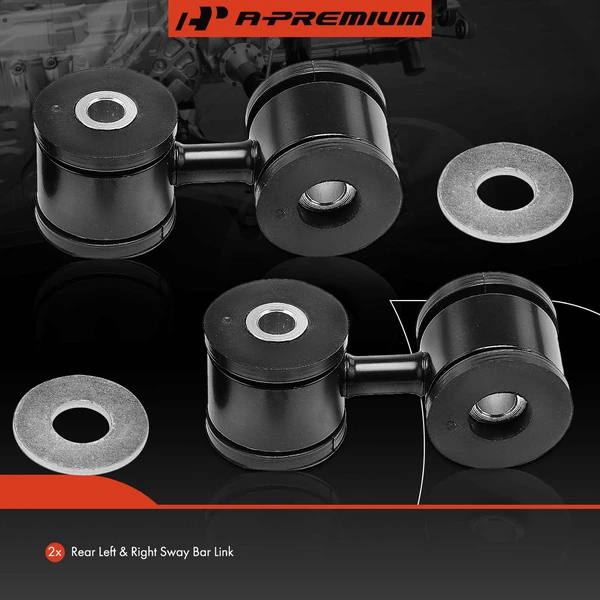 Sway Bar Link, Rear Side, A-Premium APCA4842