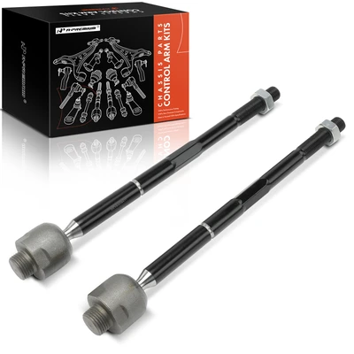 2 Pcs Front Inner Tie Rod End