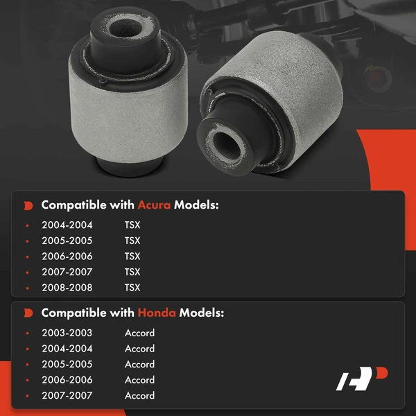 2-Pc Control Arm Bushing, Front Upper A-Premium APCA7451