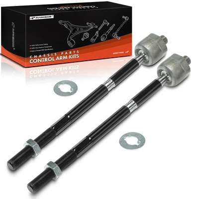 2 Pcs Front Inner Steering Tie Rod End