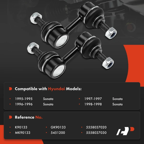 Sway Bar Link Rear Driver & Passenger A-Premium APCA7657