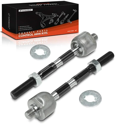 2 Pcs Front Inner Tie Rod End