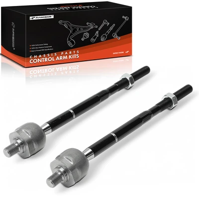 2 Pcs Front Inner Steering Tie Rod End