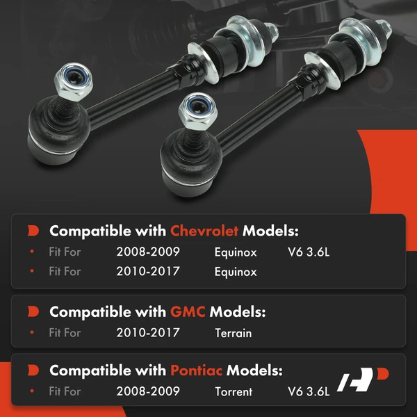 Sway Bar Link Rear Side A-Premium APCA8338