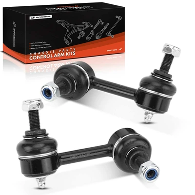 2 Pcs Front Driver & Passenger Suspension Stabilizer Sway Bar Link