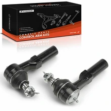2 Pcs Front Outer Steering Tie Rod End
