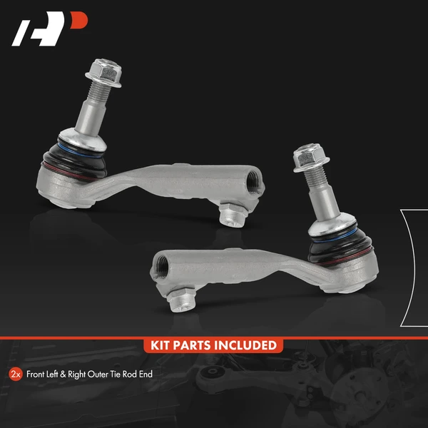 2 Pcs Front Outer Tie Rod End for BMW 228i 230i 320i 328i 330i 340i GT xDrive