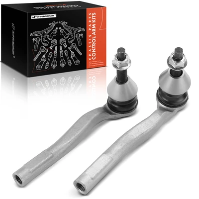 2 Pcs Front Outer Tie Rod Ends
