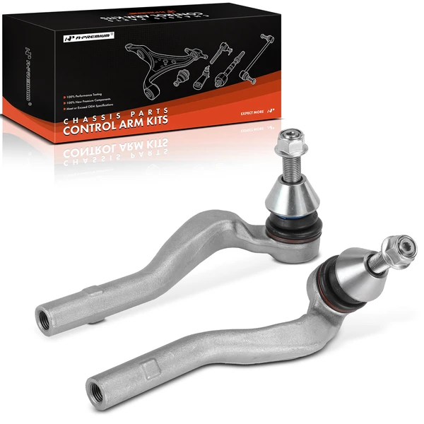 2 Pcs Outer Tie Rod End for Mercedes-Benz W217 W222 S550 S450