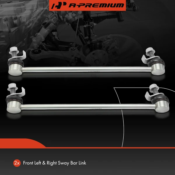 Sway Bar Link, Front Side, A-Premium APCA6944