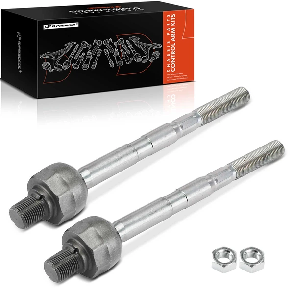 2 Pcs Front Inner Tie Rod End for Porsche 911 05-13 Boxster 04-12 Cayman