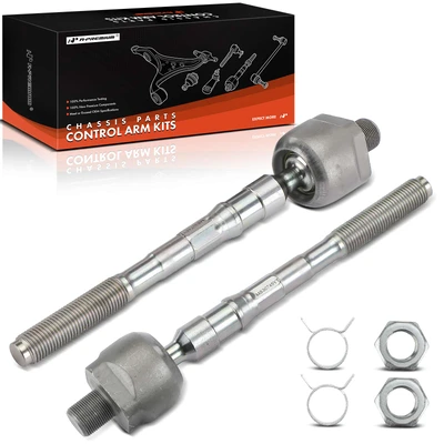 2 Pcs Front Inner Tie Rod End