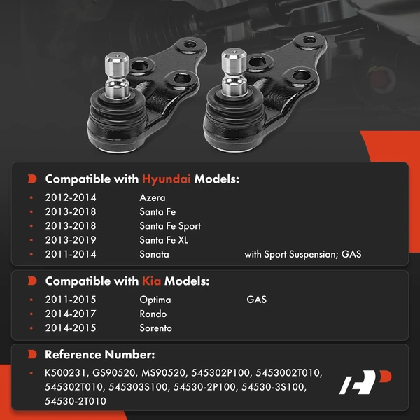 Ball Joint Kit Front Lower A-Premium APCA9090