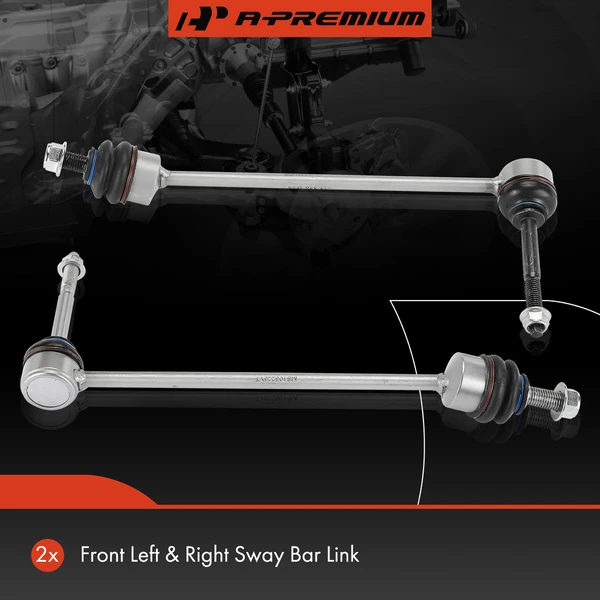 Sway Bar Link, Front Side, A-Premium APCA6960