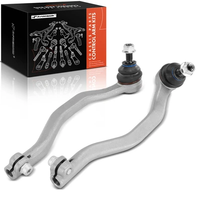 2 Pcs Front Outer Tie Rod End