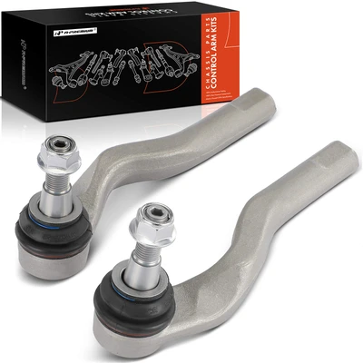 2 Pcs Front Outer Tie Rod End