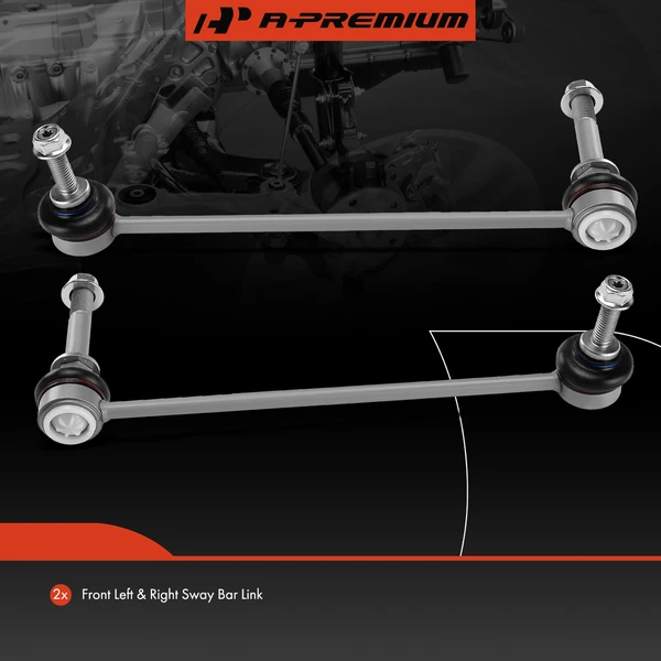 Sway Bar Link, Front Side, A-Premium APCA6979