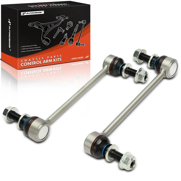 2 Pcs Front Sway Bar Link Kit for 2017-2023 Land Rover Discovery