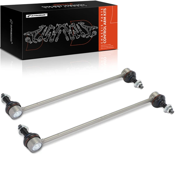 Sway Bar Link, Front Side, A-Premium APCA6981