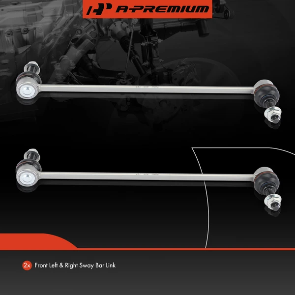 Sway Bar Link, Front Side, A-Premium APCA6981