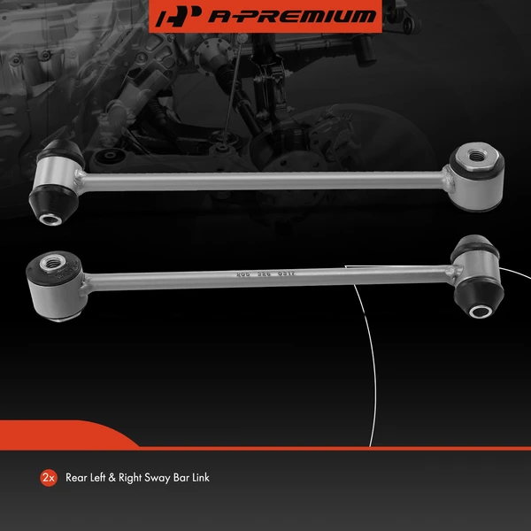 Sway Bar Link, Rear Side, A-Premium APCA6983