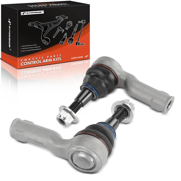 2 Pcs Front Outer Tie Rod End for Land Rover Range Rover 13-15 Range Rover Sport