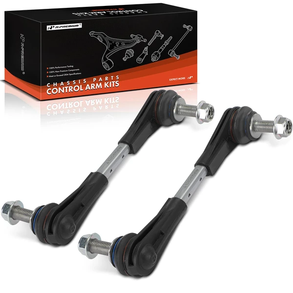 Sway Bar Link, Front Side, A-Premium APCA6991