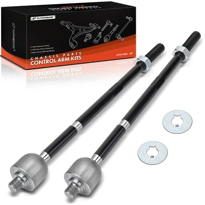 2 Pcs Front Inner Tie Rod End