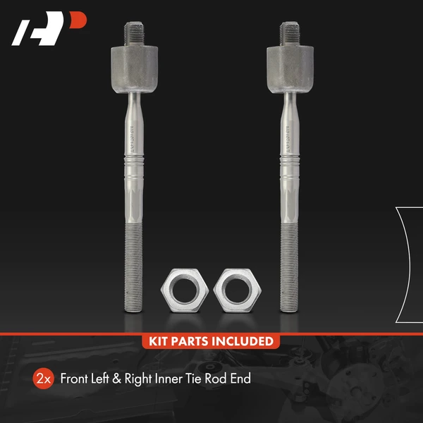 2 Pcs Front Inner Tie Rod Ends for Land Rover Range Rover 2003-2012