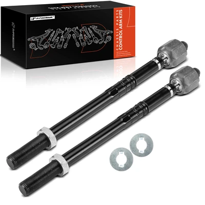 2 Pcs Front Inner Steering Tie Rod Ends