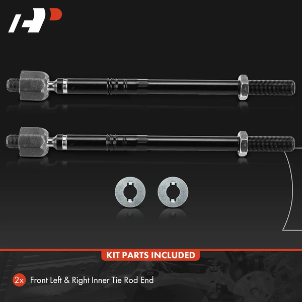 2 Pcs Front Inner Steering Tie Rod Ends for Volvo XC60 2010-2017