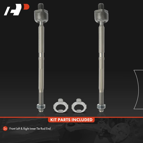 2 Pcs Front Inner Tie Rod End for Acura RDX 2013-2018 V6 3.5L