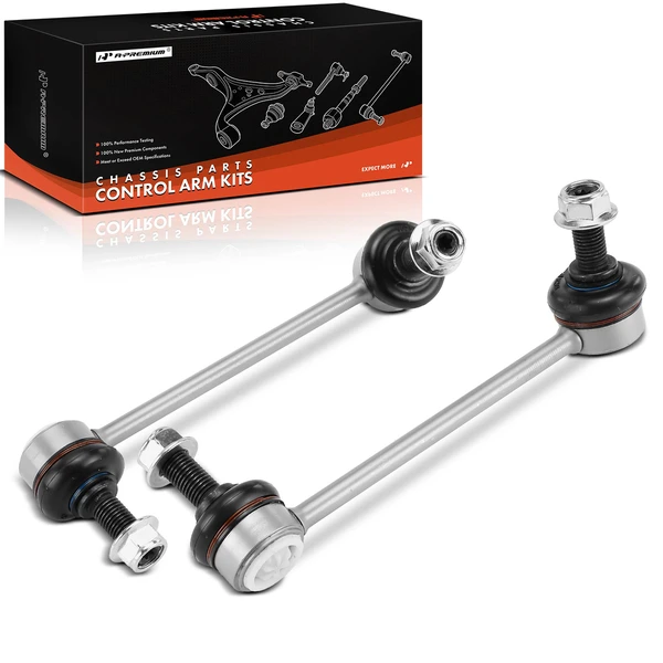 Sway Bar Link, Front Side, A-Premium APCA7001