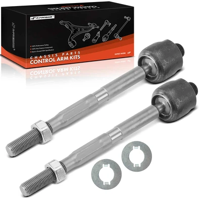 2 Pcs Front Inner Steering Tie Rod Ends