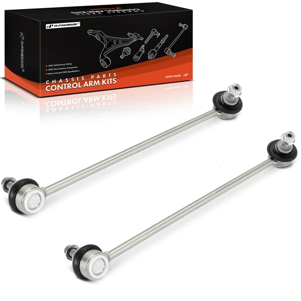 Sway Bar Link, Front Side, A-Premium APCA7010