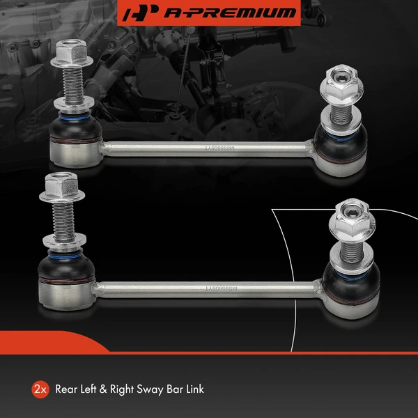 Sway Bar Link, Rear Side, A-Premium APCA7014