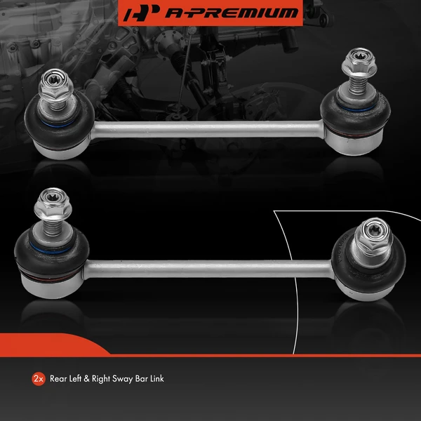 Sway Bar Link, Rear Side, A-Premium APCA7018