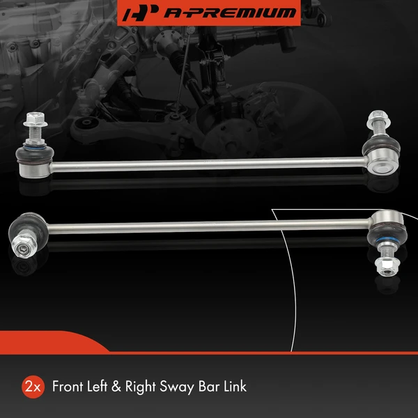 Sway Bar Link, Front Side, A-Premium APCA7023