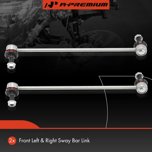 Sway Bar Link, Front Side, A-Premium APCA7025
