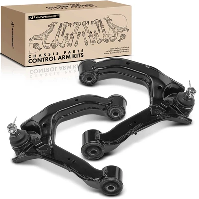 2 Pcs Front Upper Control Arm with Ball Joint